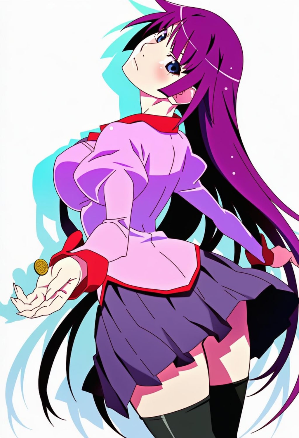 制服コスプレ振り向きシャフ度人妻