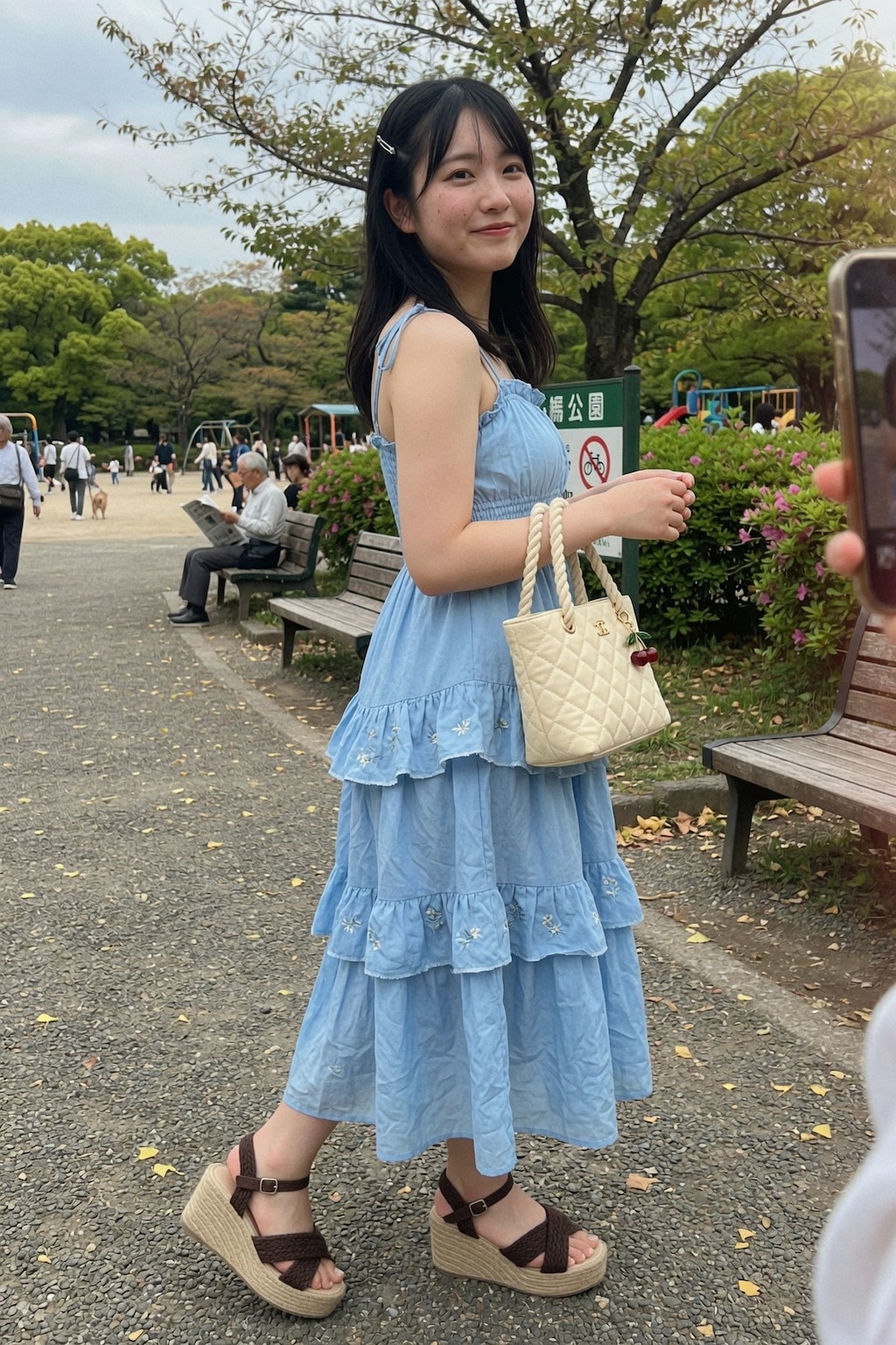 公園でつかまえた、甘い瞬間
