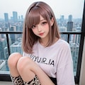 アニマルレッグウオーマー女子　2 4枚目
