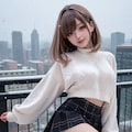 アニマルレッグウオーマー女子　2 3枚目