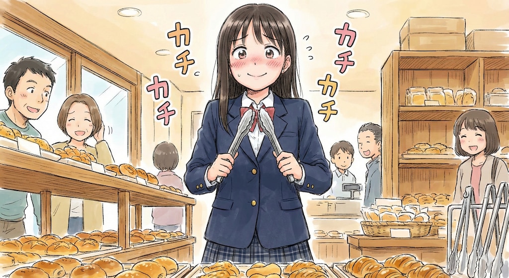 パン屋JKのカチカチ解禁