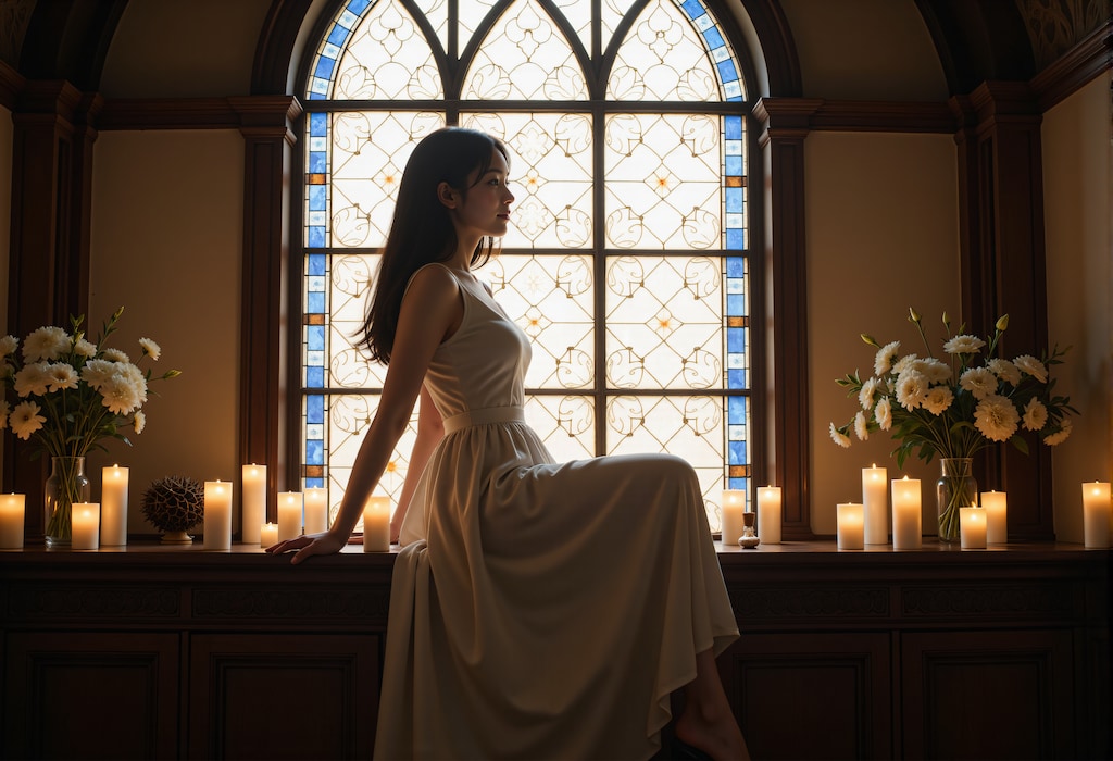 教会とステンドグラス