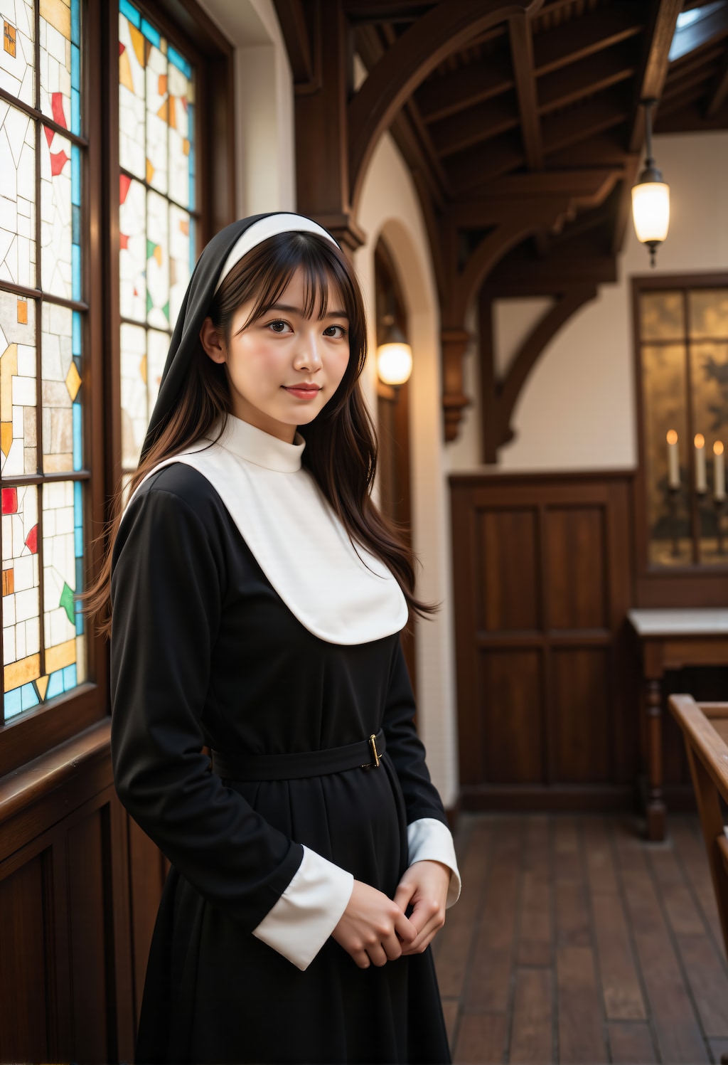 教会とステンドグラス