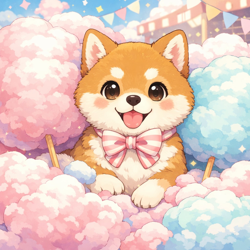 【動物】キュン死に確実！綿あめイッヌ❤️