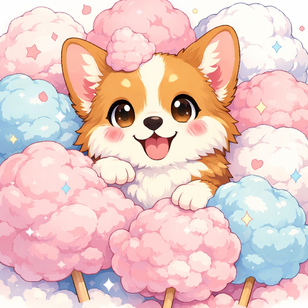 【動物】キュン死に確実！綿あめイッヌ❤️