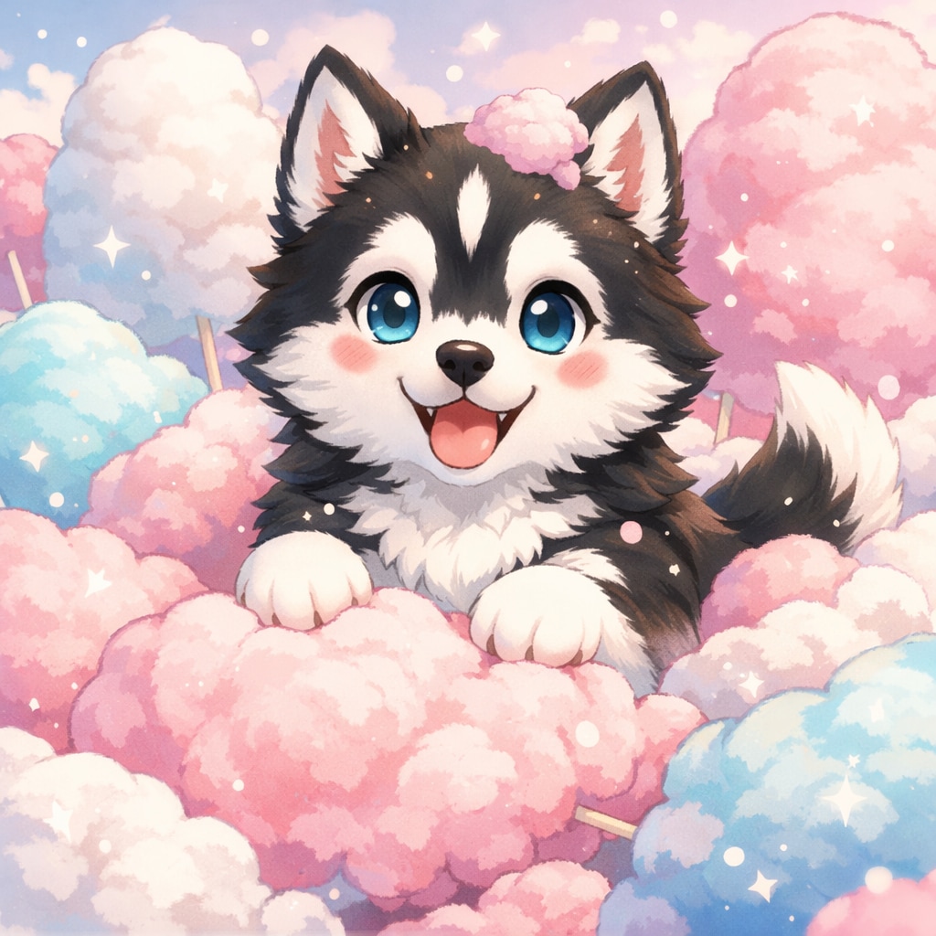 【動物】キュン死に確実！綿あめイッヌ❤️