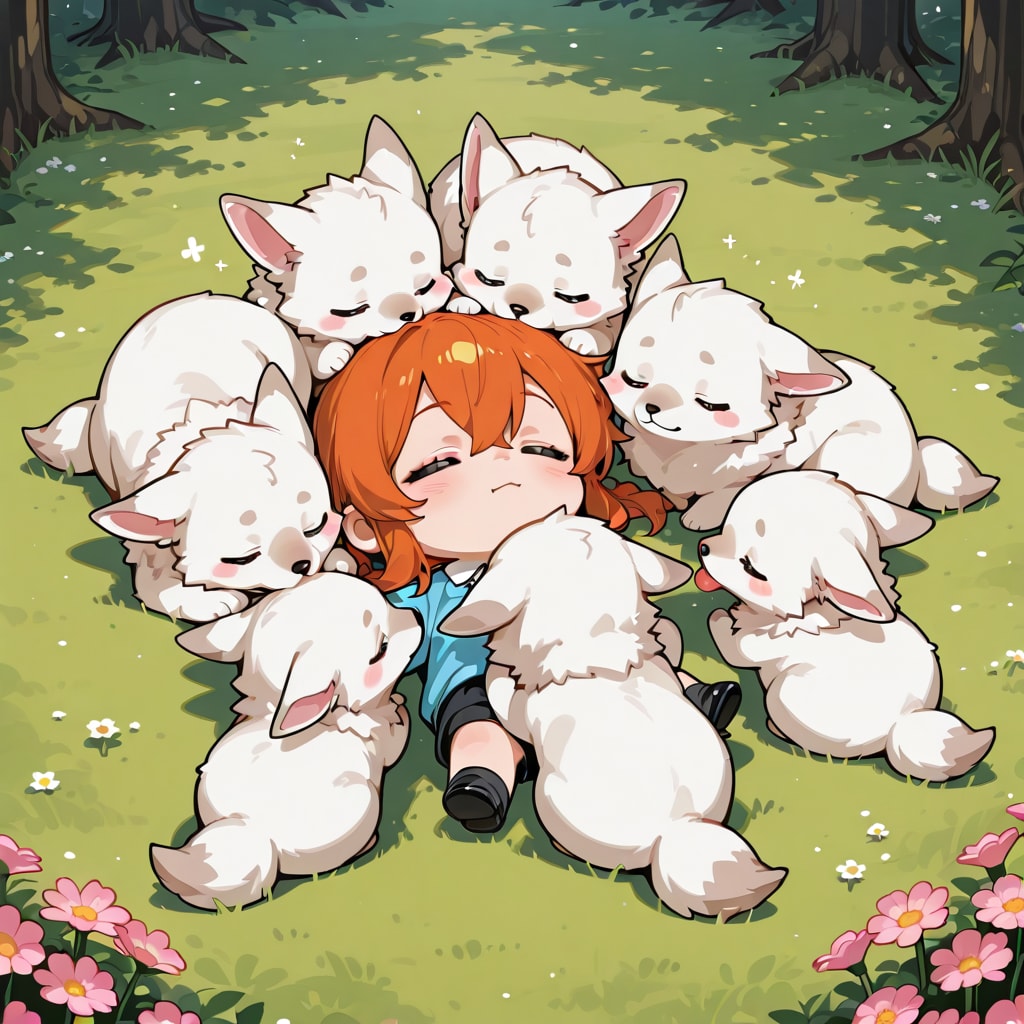 犬が一匹、犬が・・・・ | の人気AIイラスト・グラビア