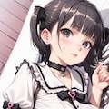 一人称視点で添い寝するロリ先輩(23歳)と 3枚目