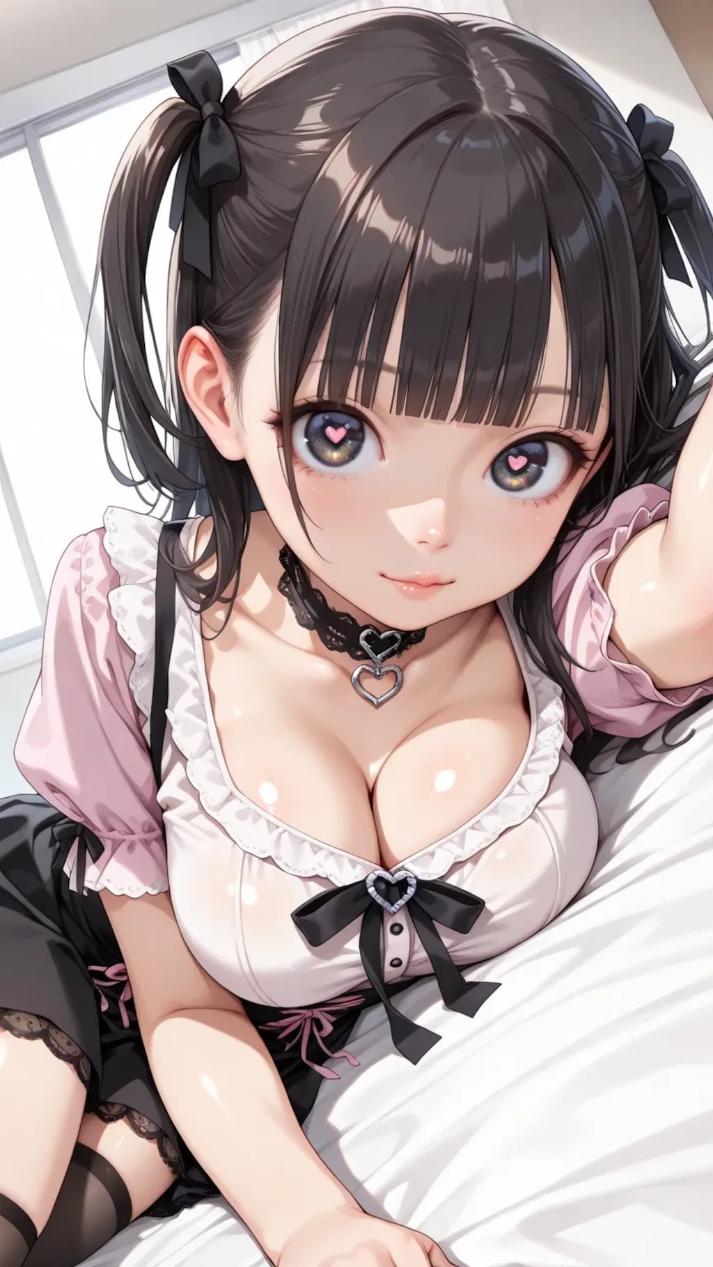 一人称視点で添い寝するロリ先輩(23歳)と