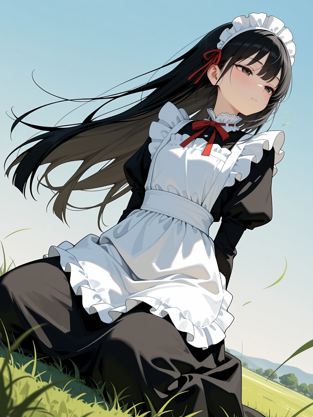 ふぅ…良い風…