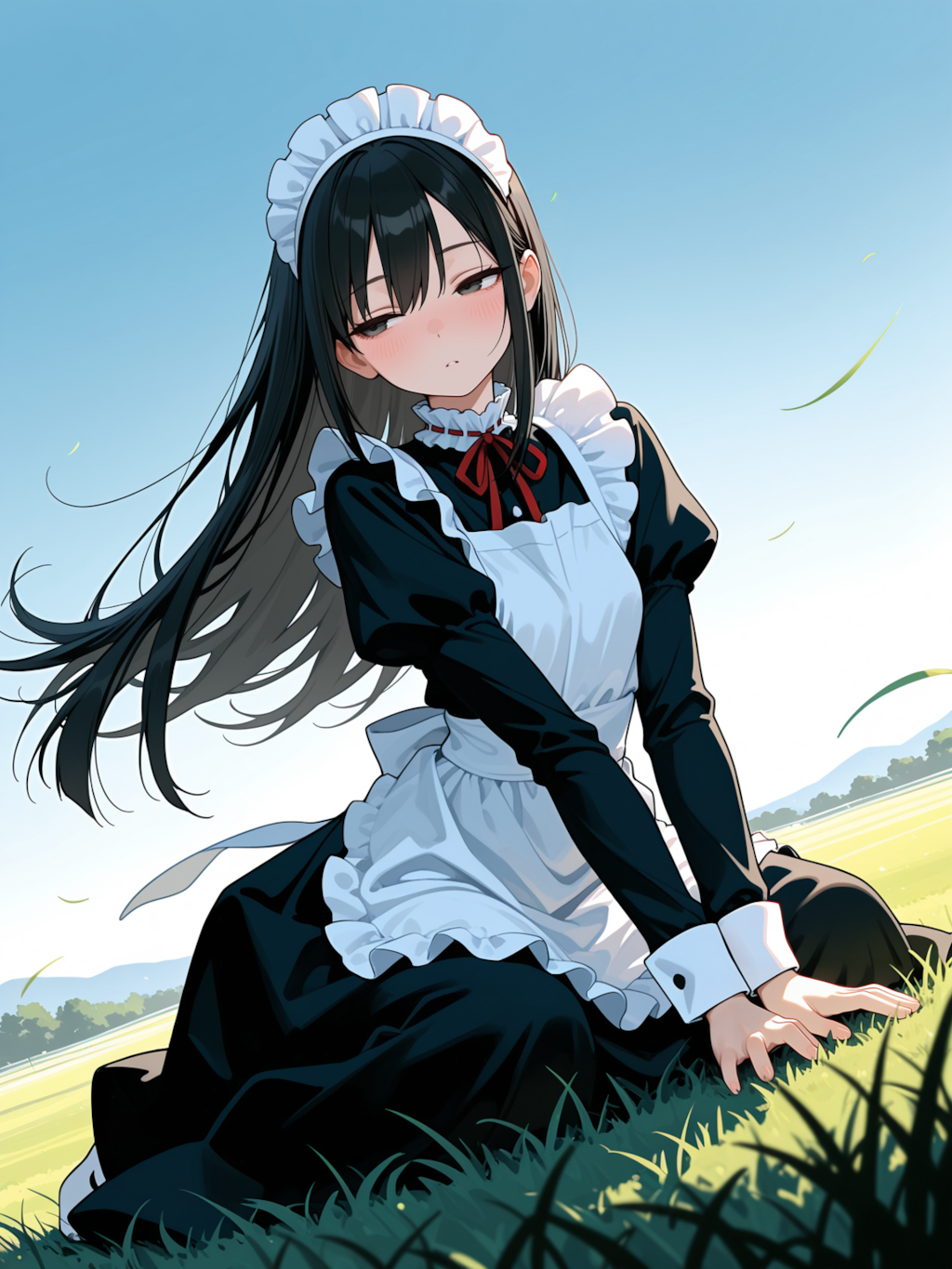 ふぅ…良い風…