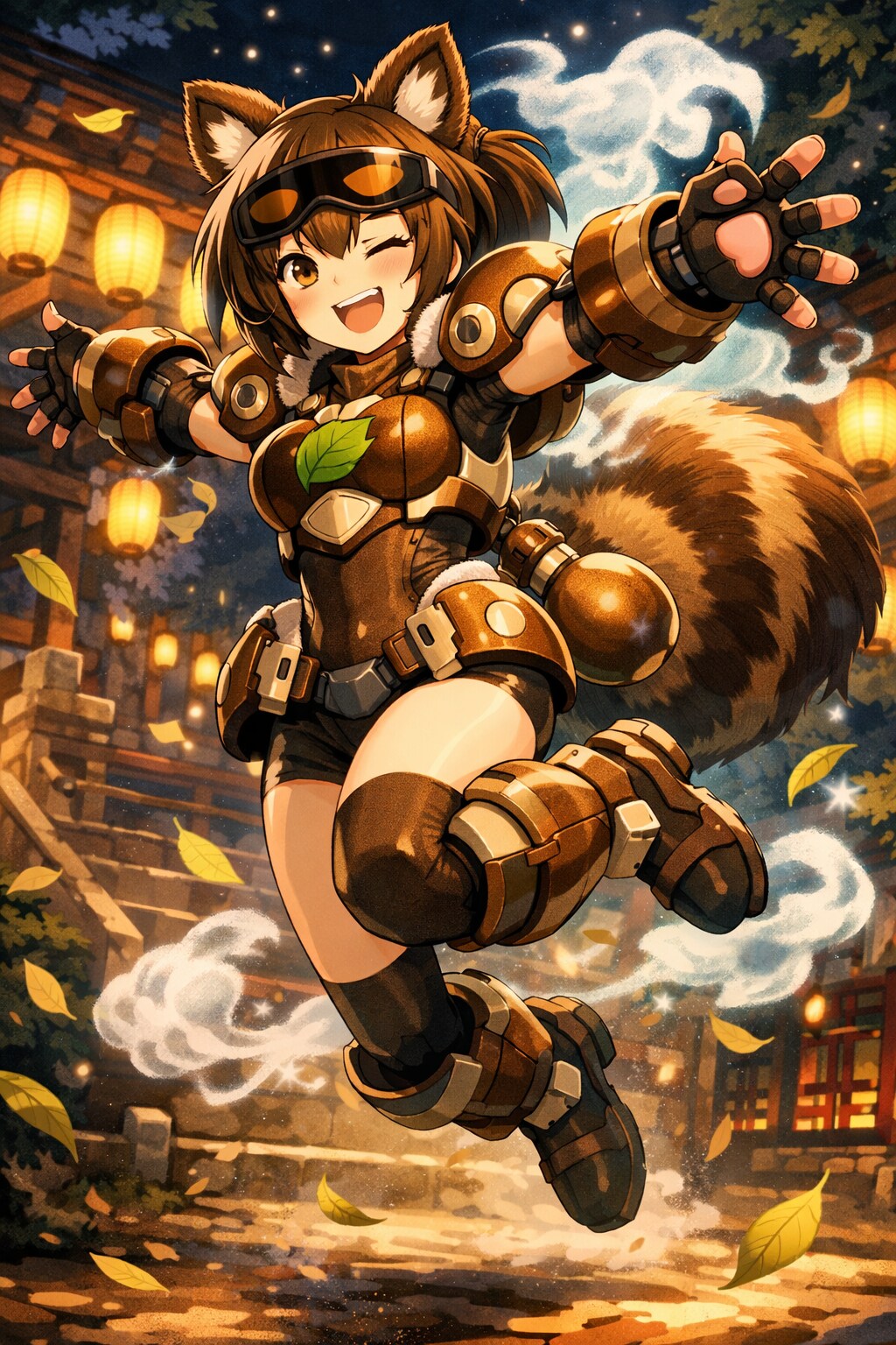 化け狸ケモミミパワード