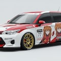 カローラフィールダー新世紀エヴァンゲリオン痛車 4枚目