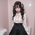 地雷系ちゃん Visual sexual 007《立ちおちっこ姫SeaArtR-18》 4枚目