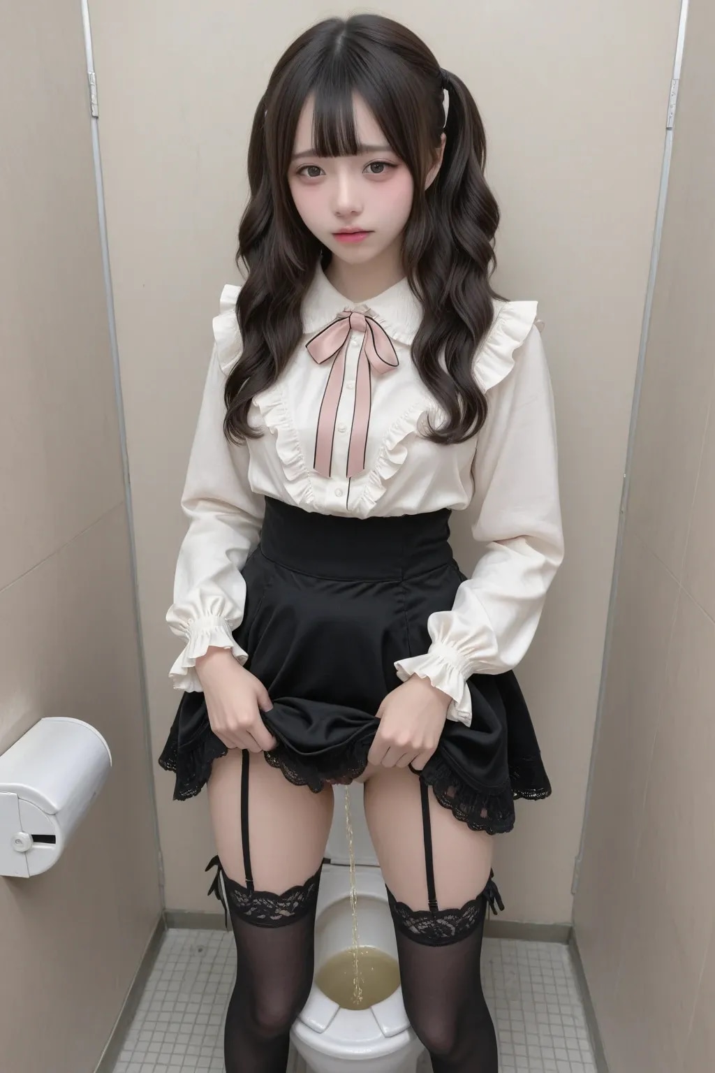 地雷系ちゃん Visual sexual 007《立ちおちっこ姫SeaArtR-18》