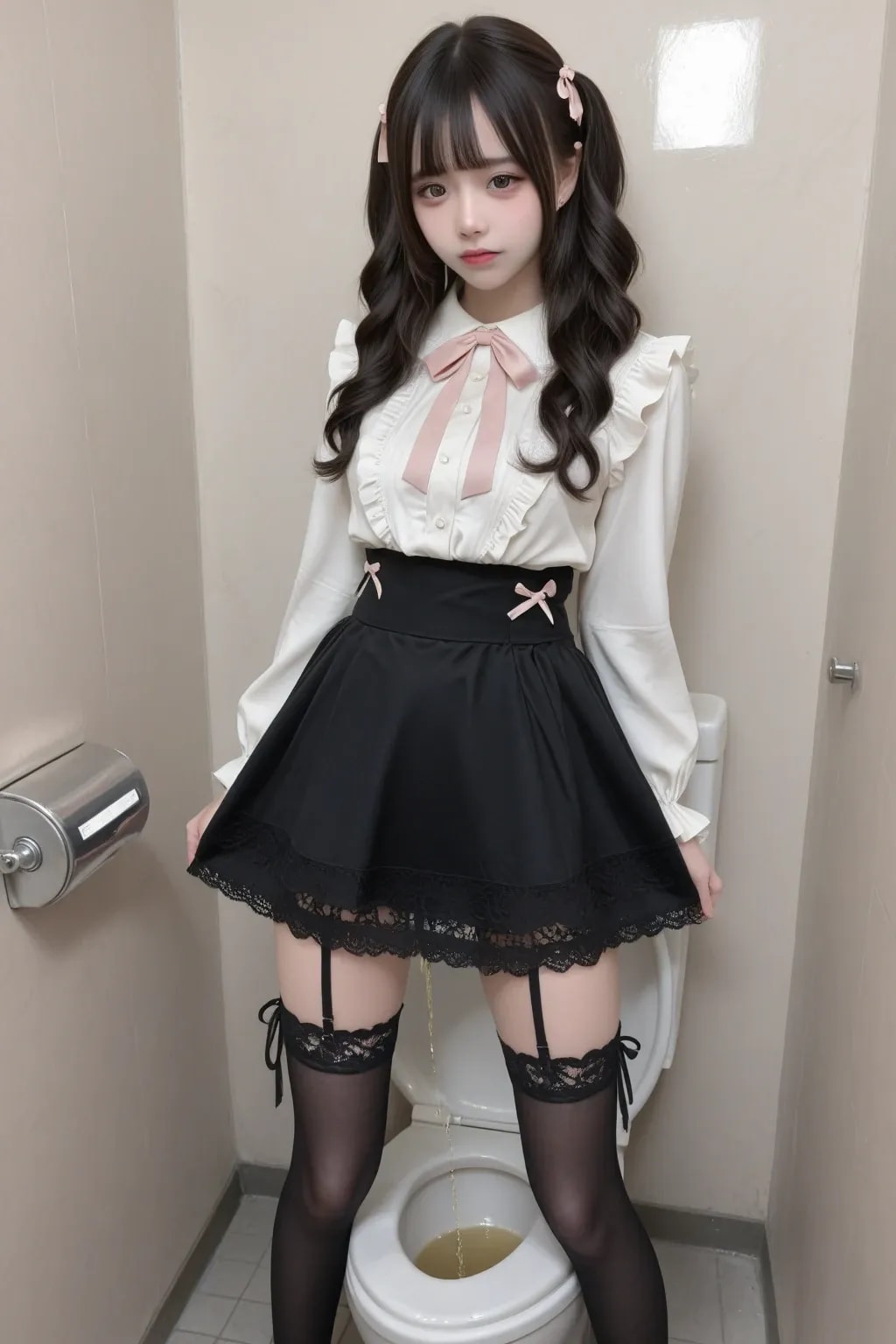 地雷系ちゃん Visual sexual 007《立ちおちっこ姫SeaArtR-18》
