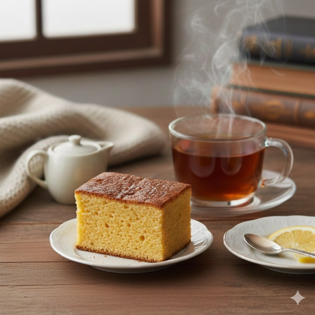 【3時のおやつ】カステラ、紅茶 | の人気AIイラスト・グラビア