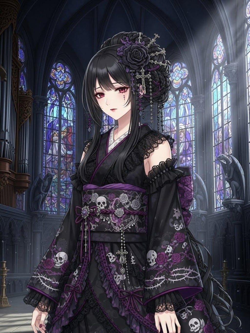 ゴシック着物②