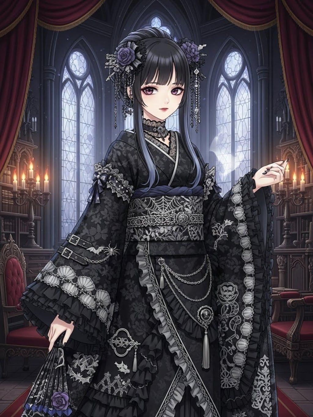 ゴシック着物②