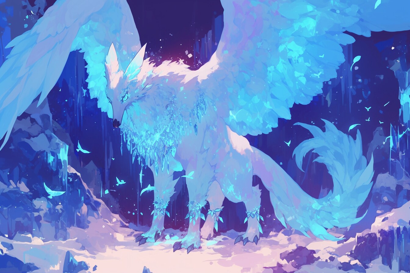 氷のキメラ | の人気AIイラスト・グラビア