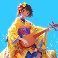 🌺琉装と三線🌺 6枚目