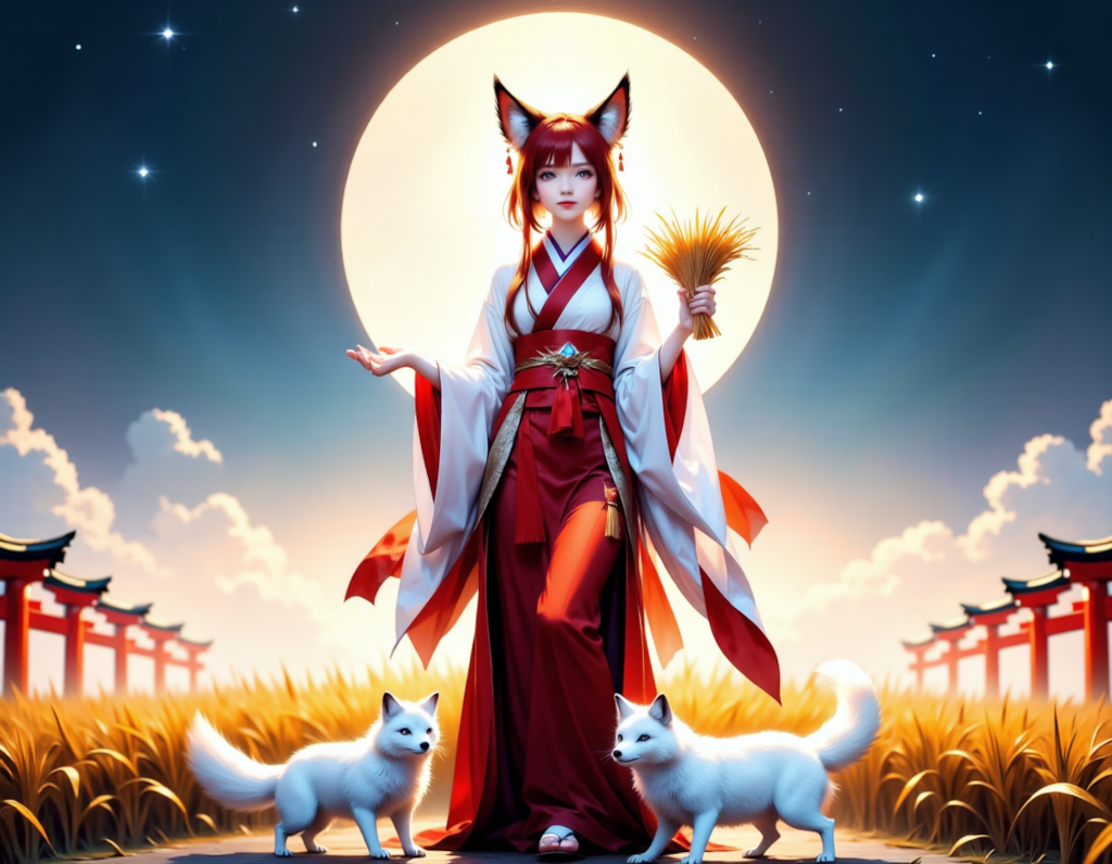 お稲荷様：ケモ耳って昔っから人気あったんですね～