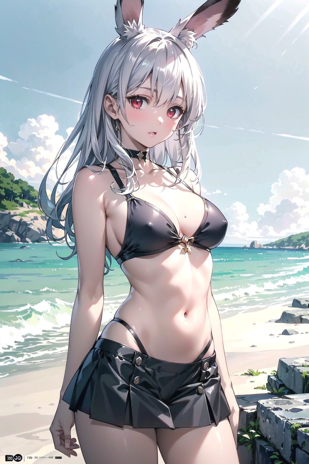 兎耳女子高生情報誌「うさみみマガジン」🐰夏休み臨時増刊号📕✨