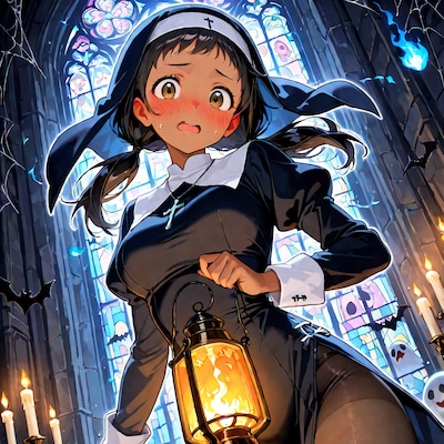 おばけとシスター・メイコ