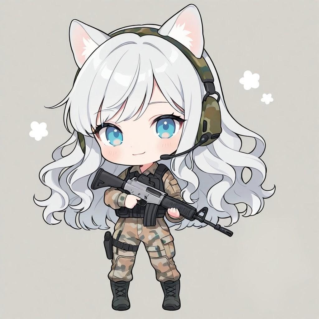 【ＦＡ】カモフラウルフちゃんに誕生日ケーキを