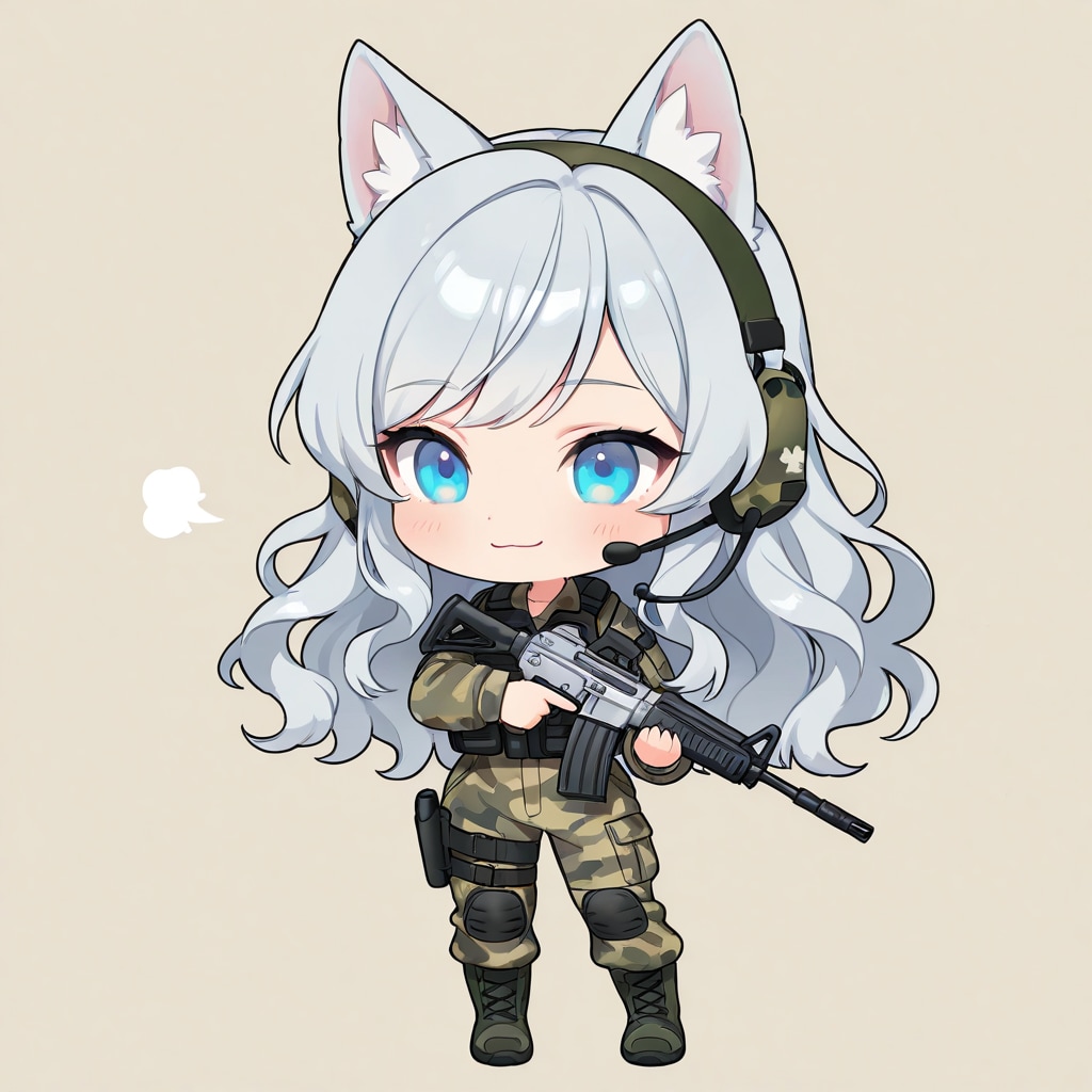 【ＦＡ】カモフラウルフちゃんに誕生日ケーキを