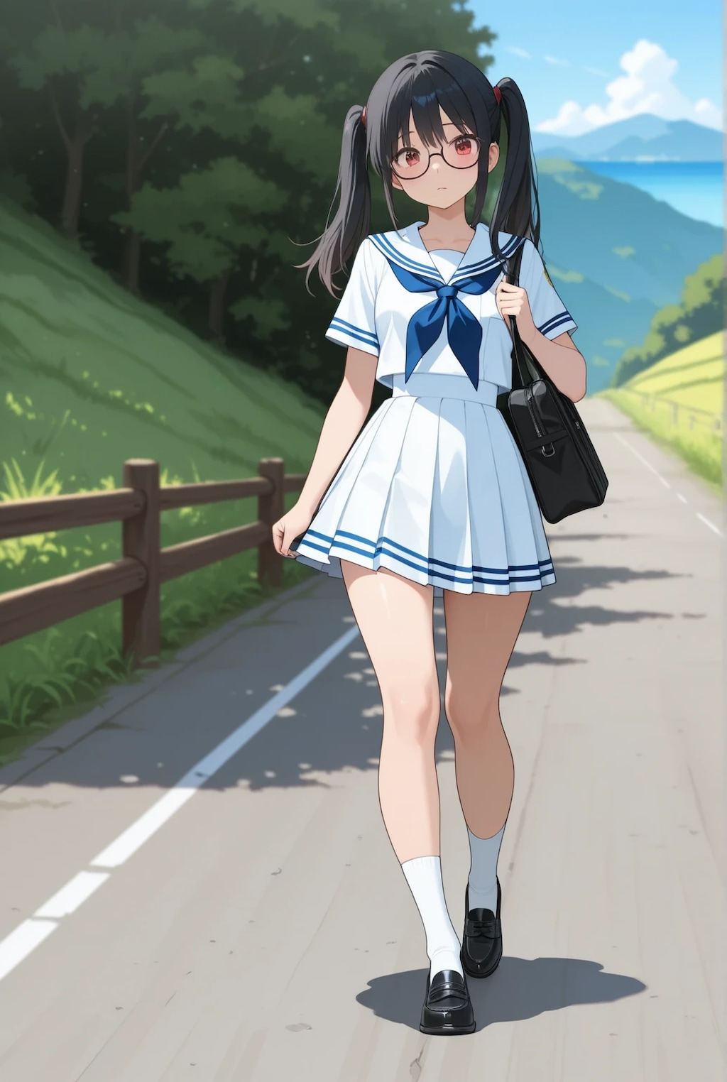 田舎の地味カワ女子高生