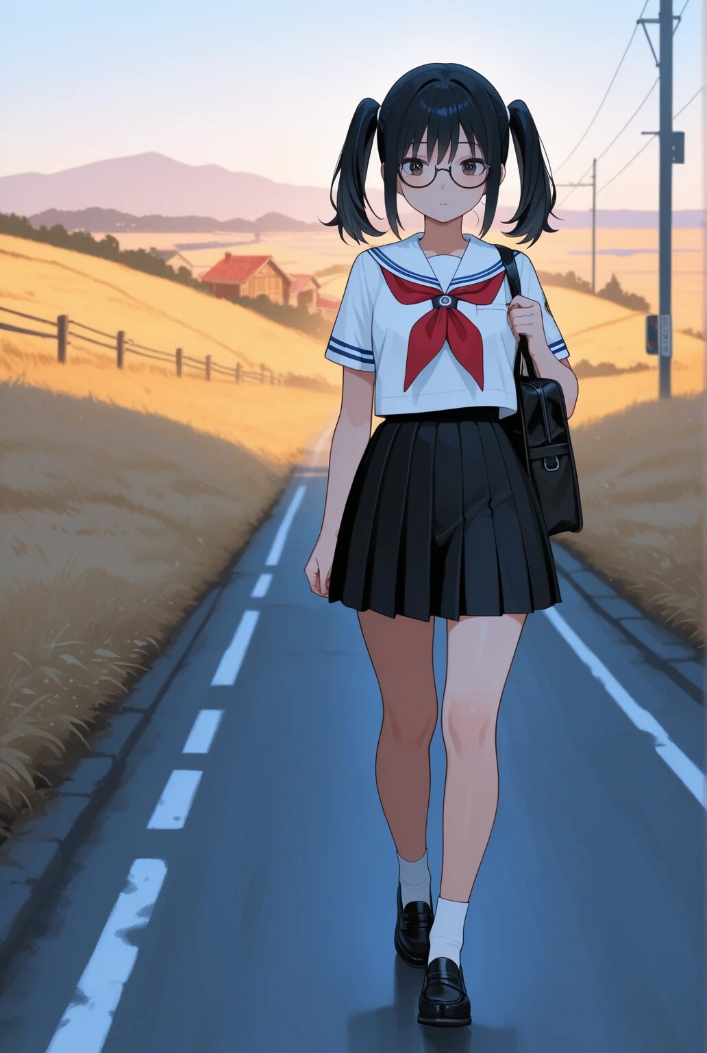 田舎の地味カワ女子高生