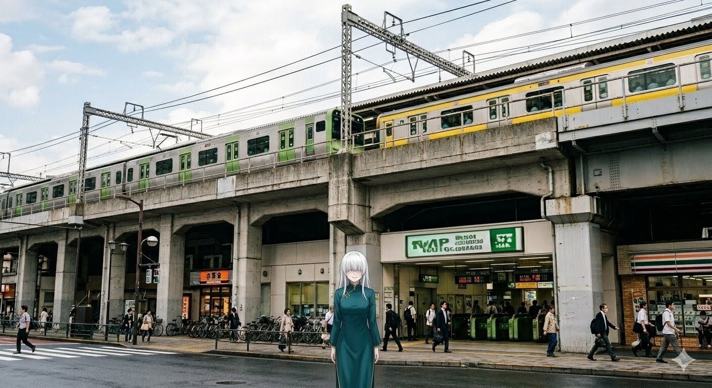 駅の入口が分かりにくい | の人気AIイラスト・グラビア