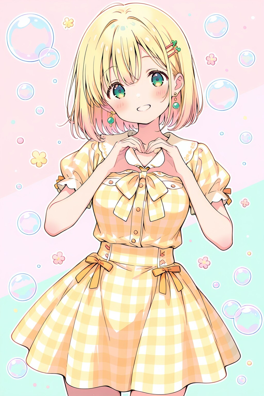 黄色服の千鶴ちゃん