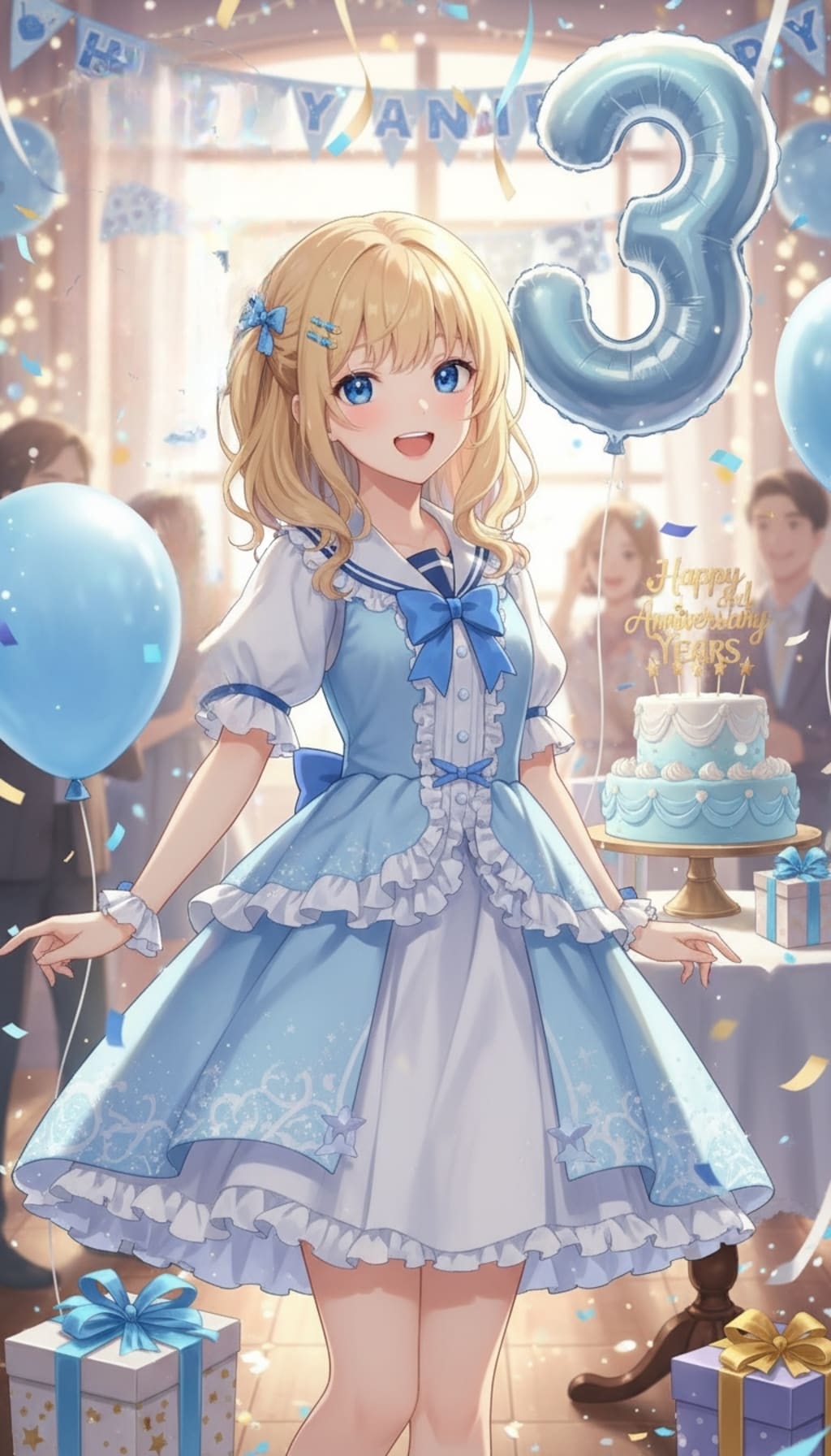 3周年 おめでとう