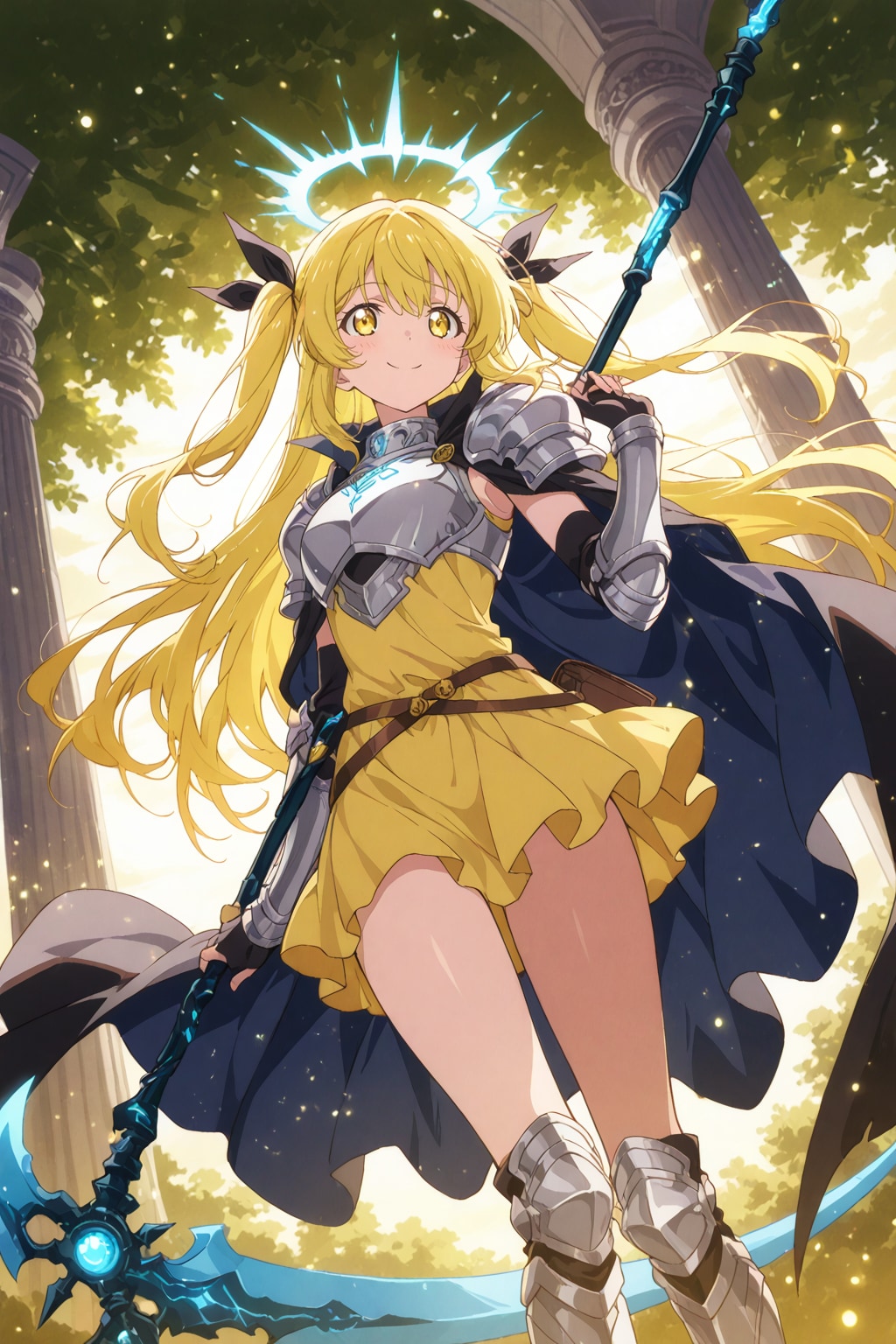 私の大鎌はビリってするよ