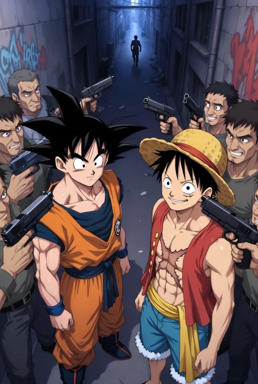 銃が効かない2人