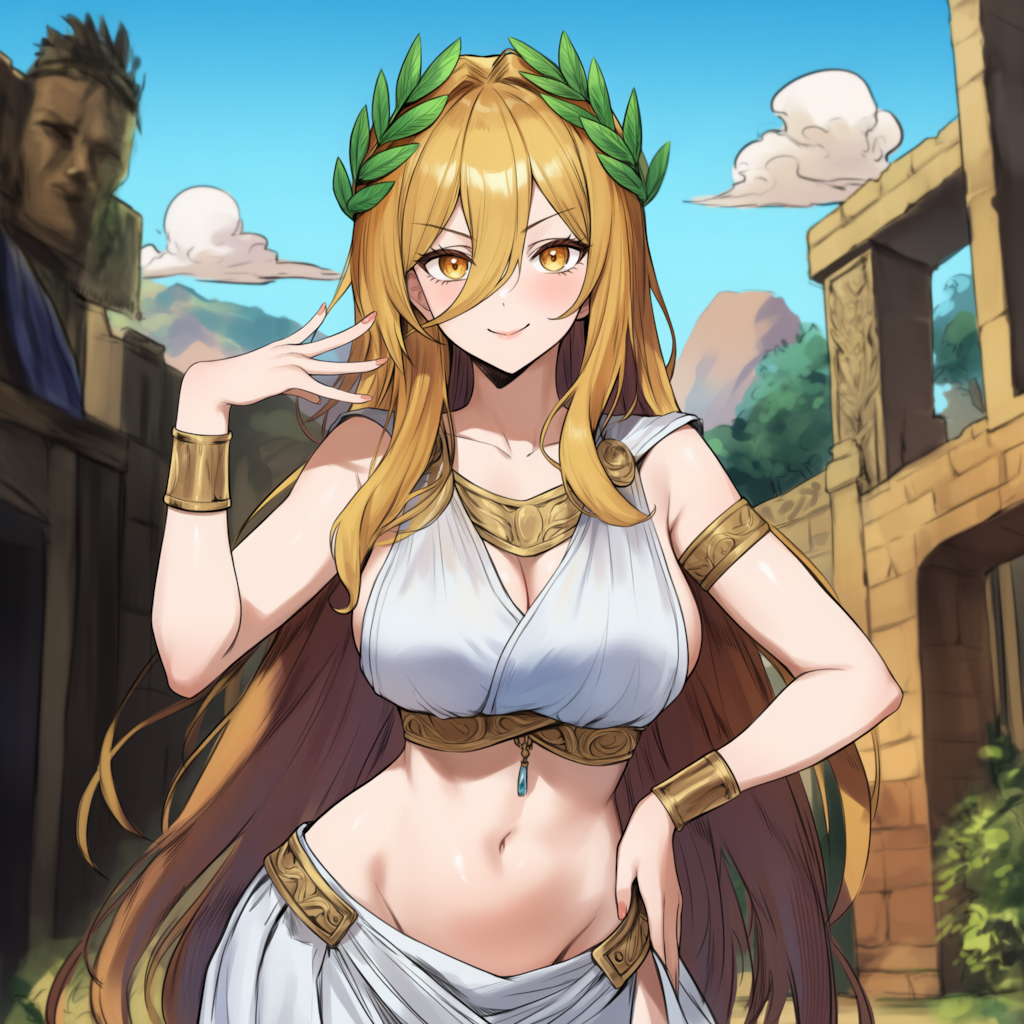 ギリシャ娘ちゃん
