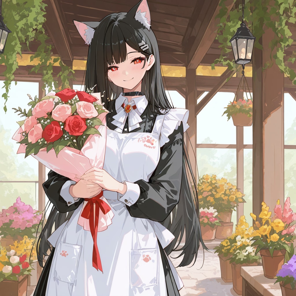 ケモミミで花屋でバイトししょちゃんや　弾