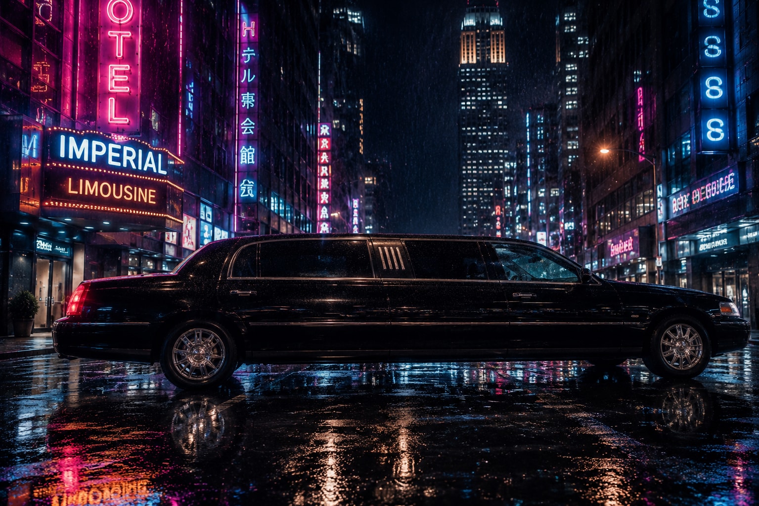 リムジン(limousine)の中にはイモ(imo)がある | の人気AIイラスト・グラビア