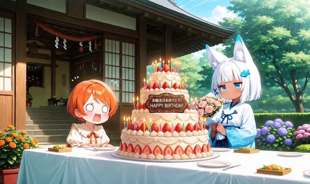 ミラさん家の菜摘さん誕生日お祝いFA