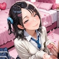 メスガキ白ギャルJKとの対決💕 11枚目