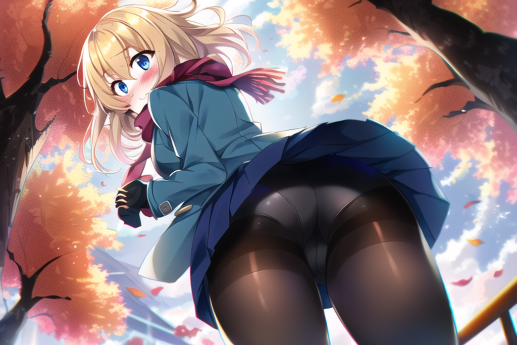 木枯らしのイタズラ