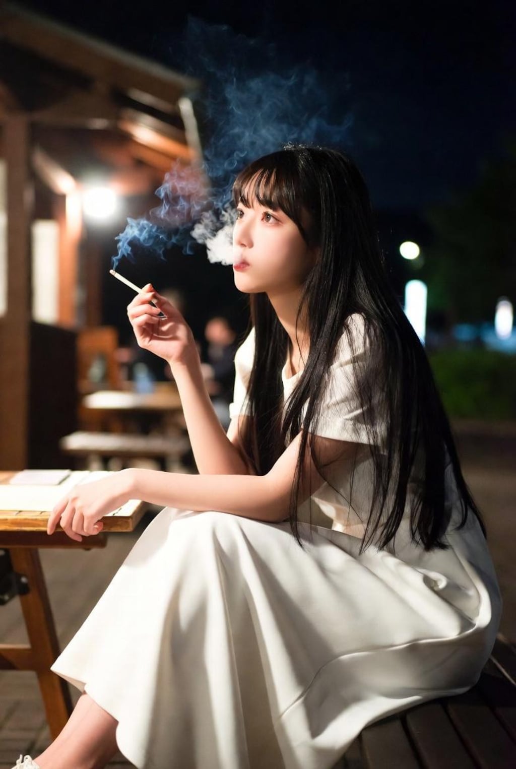 ロンスカ喫煙