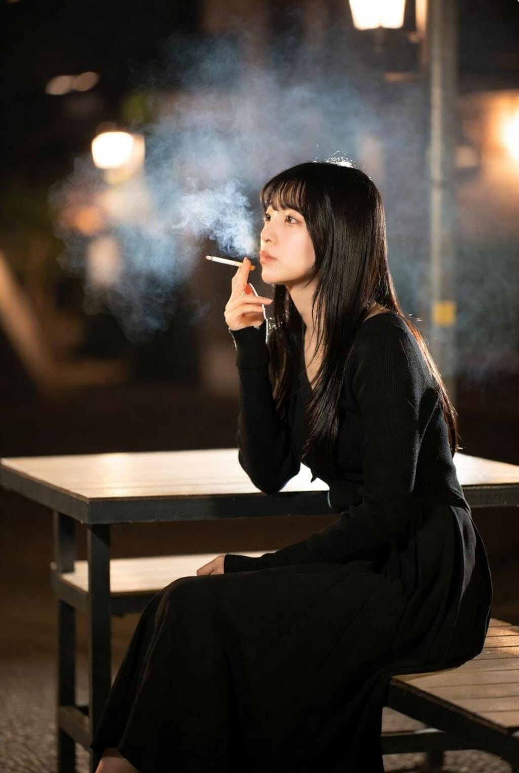 ロンスカ喫煙