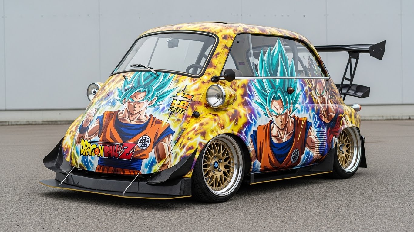 イセッタドラゴンボール痛車 | の人気AIイラスト・グラビア