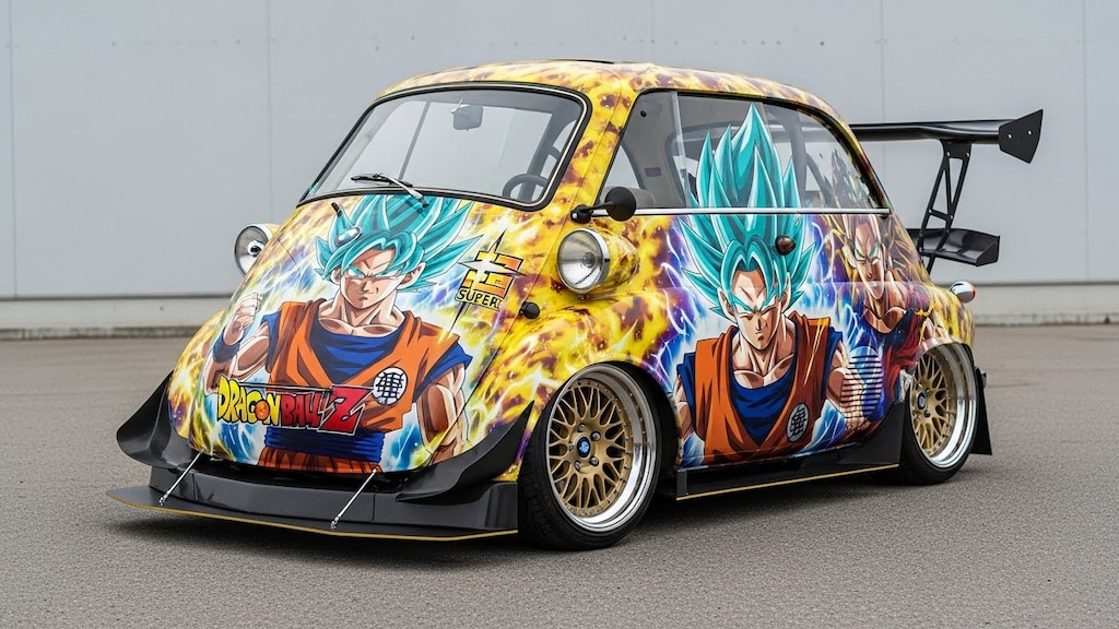 イセッタドラゴンボール痛車
