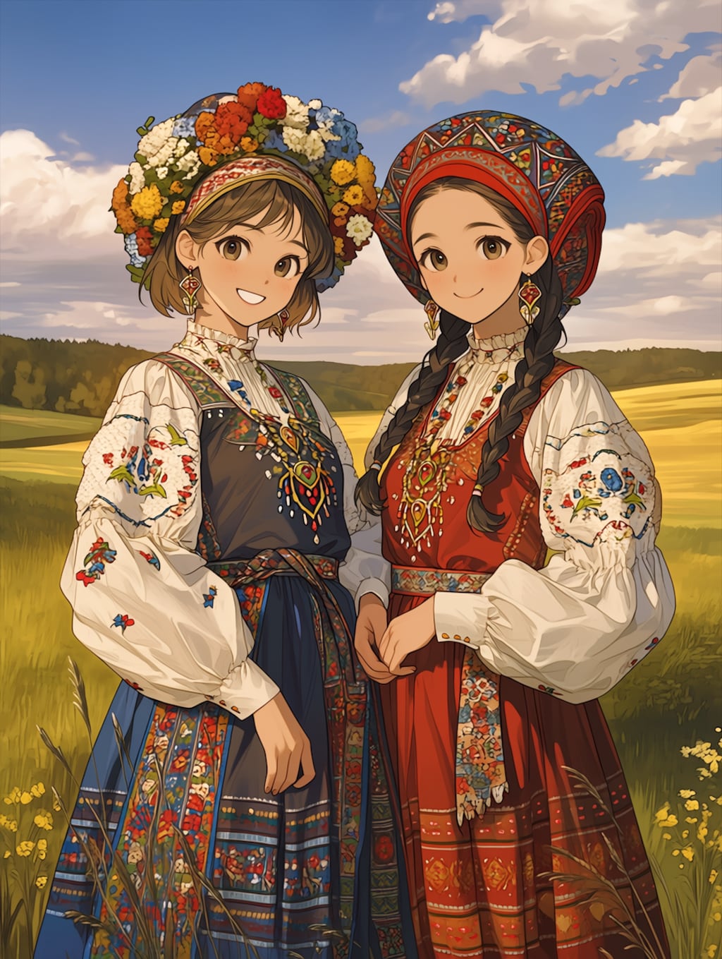 草原少女107