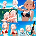 錦木千束の夏休み👙🏖️ 2枚目