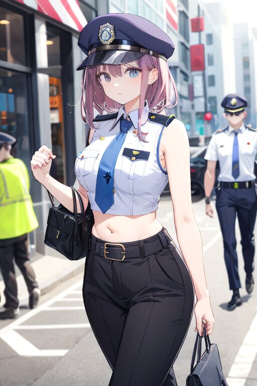 かっこかわいい婦警